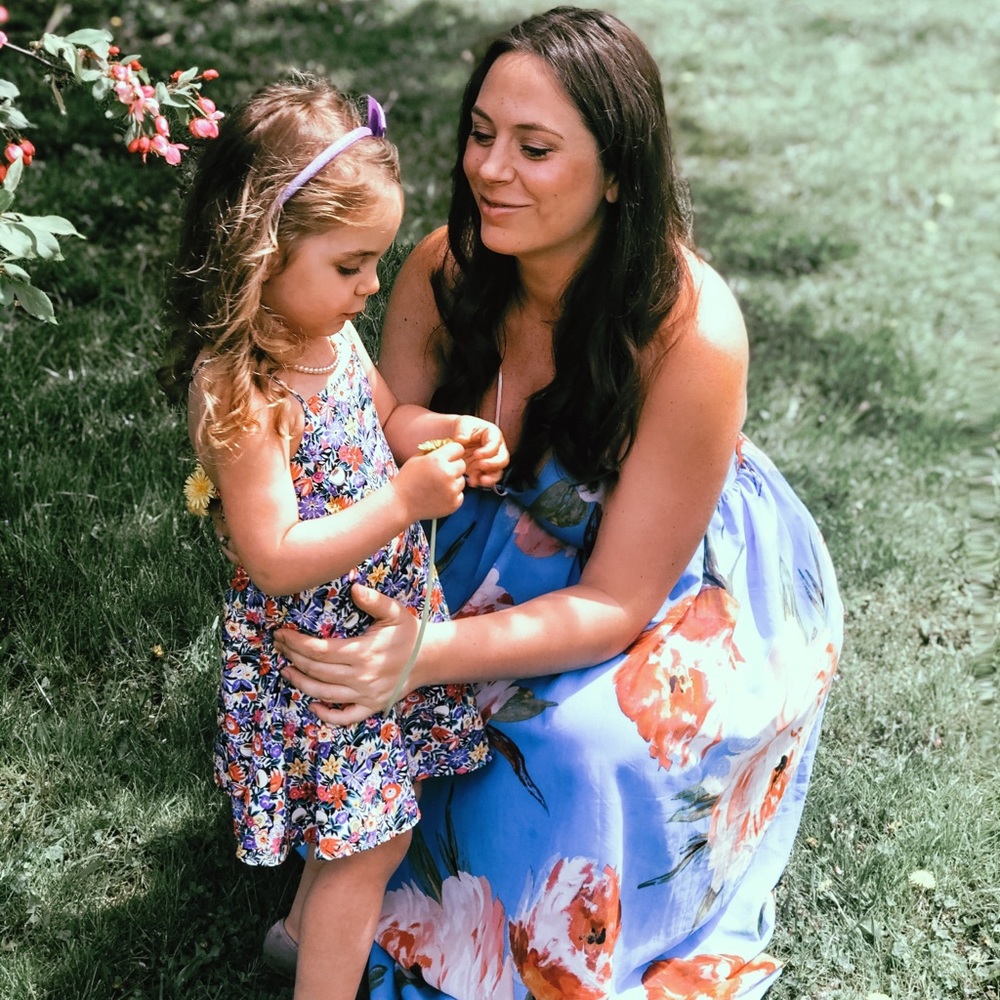 CUTE Floral Toddler Dress